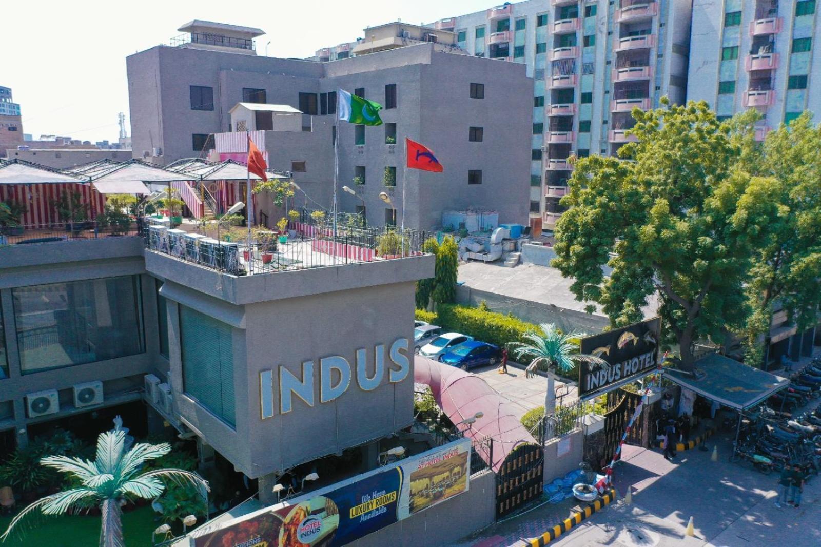 Indus Hotel Hyderabad Eksteriør billede